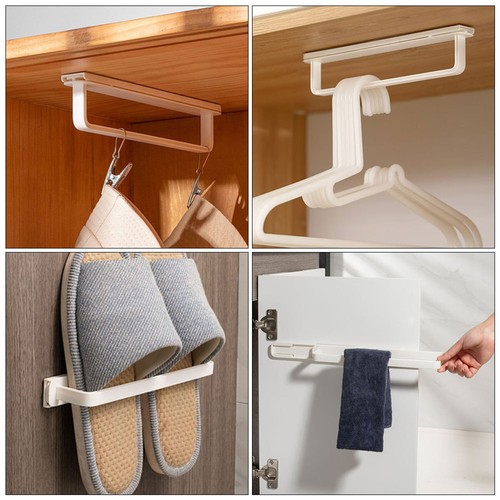 Towel Bar Self Adhesive Towel Holder Hand Towel Rack Stick on Wall No Drilling - Picture 3 of 12