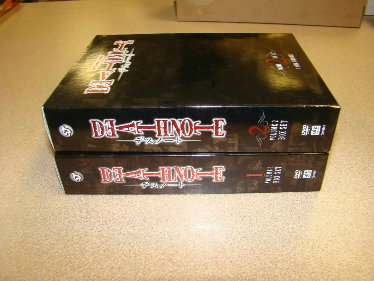 DEATH NOTE - VOLUME 1 & 2 BOX SETS | eBay DEATH NOTE - VOLUME 1 & 2 BOX SETS | eBay