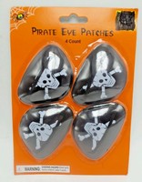 Pirate Eye Patchs 4ct Halloween Party Favor Bag Costume Dress Up Kids Adults Pirate Eye Patchs 4ct Halloween Party Favor Bag Costume Dress Up Kids Adults