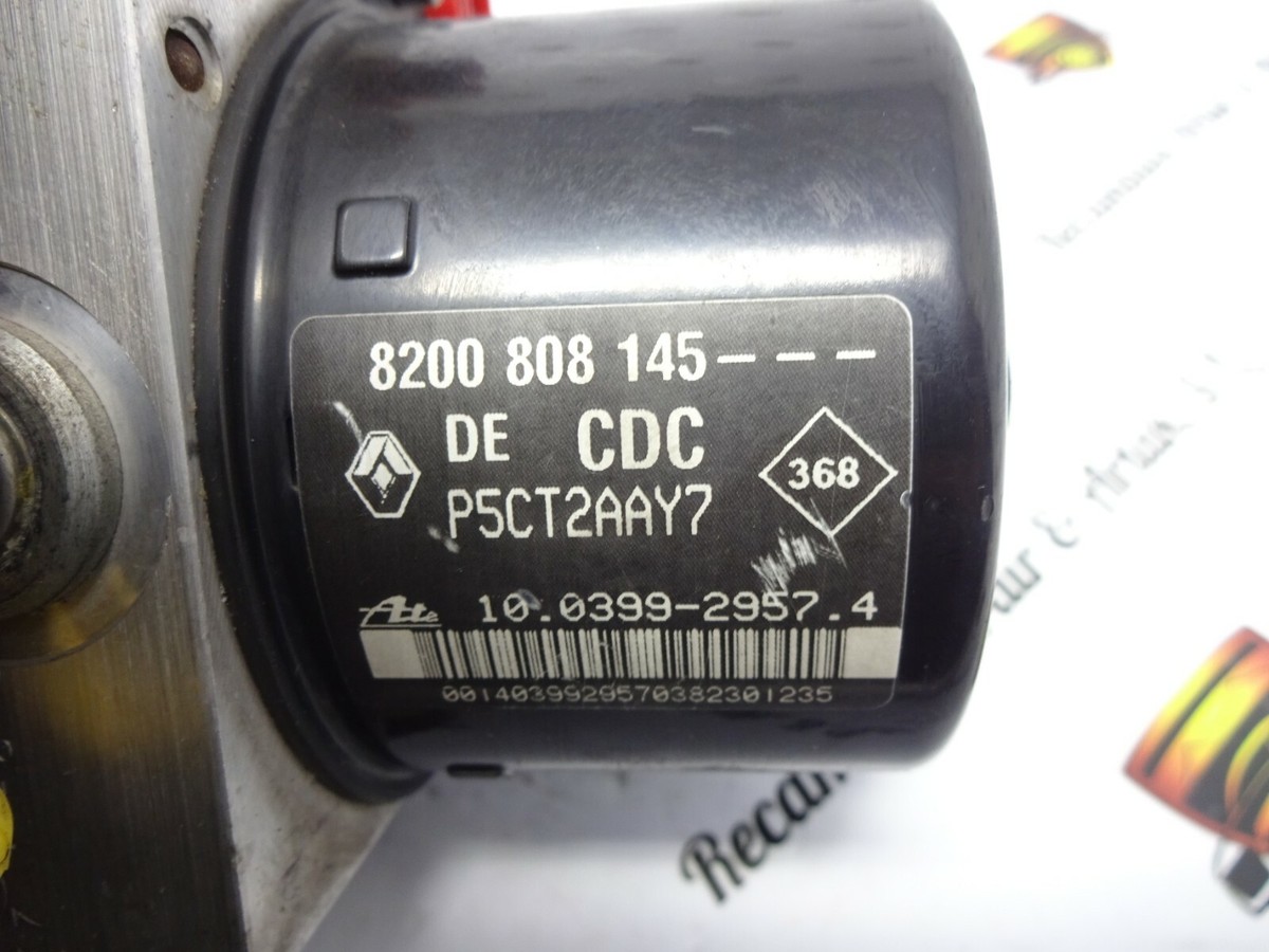 ABS Renault Laguna 8200808145 10039929574 10096014443 00403309E5  
