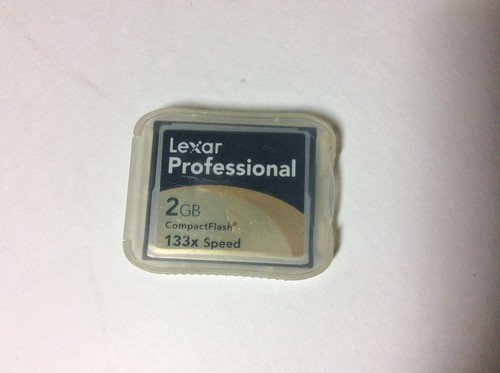 Lexar Professional 2GB 133x CF Compact Flash Digital Camera Memory Card