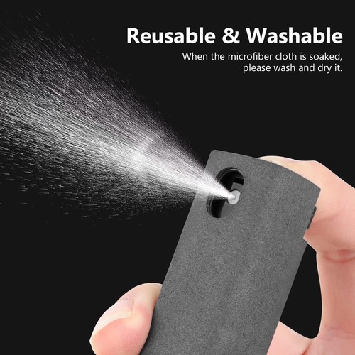 Mini Screen Cleaner Spray & Microfiber Cloth Set for Phone, Pc, Ipad, Iphone - Picture 13 of 26