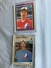 Randy Johnson RC Rookie Card Lot 1989 Donruss/Fleer