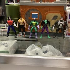 Spider Man The Animated Series Villain Lot ToyBiz 1995