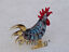 thumbnail 8  - ROOSTER@FIGURINE@EASTER Animal@Coloured Glass Ornament@UNIQUE FARMYARD Gift Item