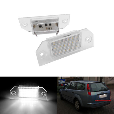 JOM Kennzeichenbeleuchtung Nummernschild Beleuchtung Ford Focus 2 3 SMD JOM Kennzeichenbeleuchtung Nummernschild Beleuchtung Ford Focus 2 3 SMD