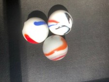 Old Vintage Marble 3 Marbles appr.:1"