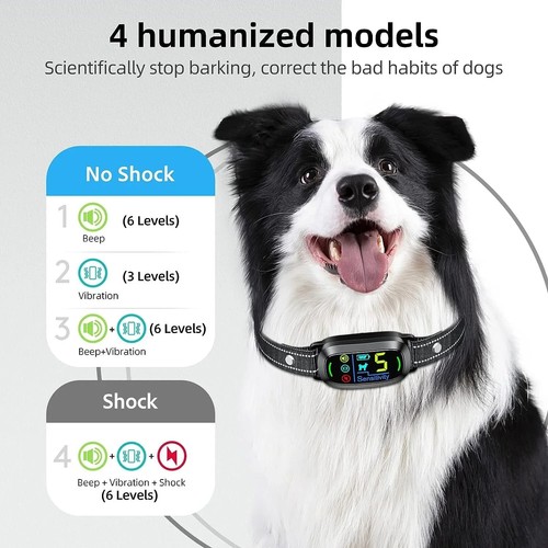 Rechargeable Anti Barking Collar for Dogs – Smart Training Control - Picture 5 of 6