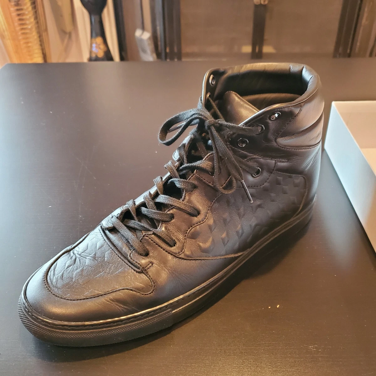 Basket balenciaga sales homme brun