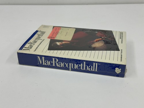 MacRacquetball Macintosh Plus SE gioco 1987 vintage - Foto 5 di 5