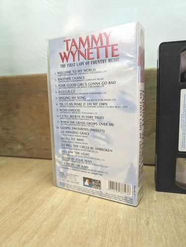 TAMMY WYNETTE - 80's Country Music - Greatest Hits Music Video - 1997 VHS Video - Picture 4 of 4
