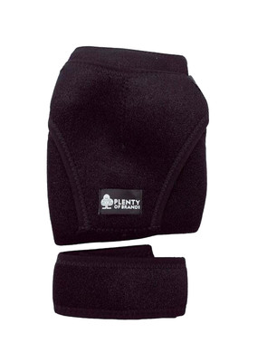 Knee brace wrap closed patella adjustable hook & loop 8''- 23.6'' compression pain