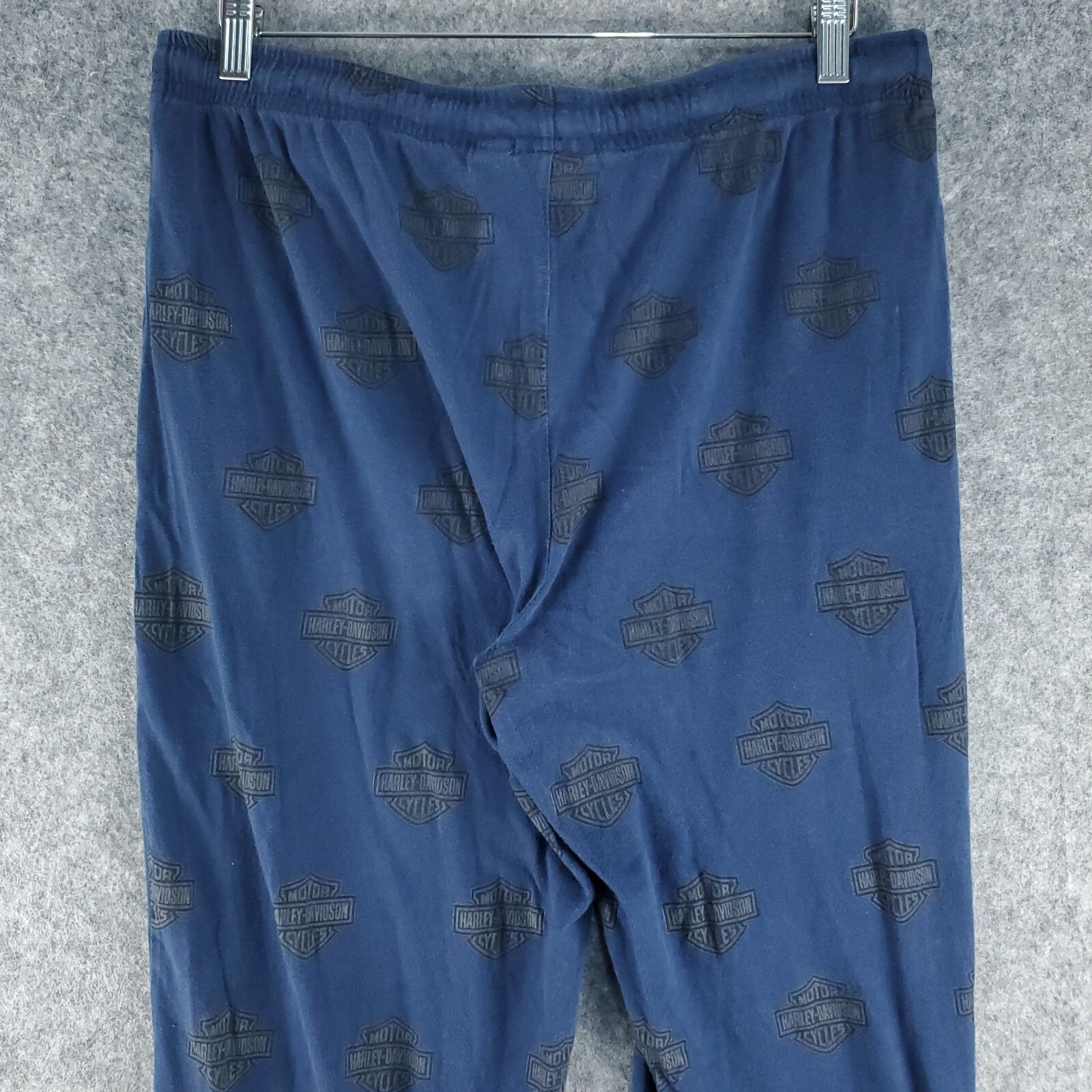 Harley Davidson Lounge Pajama Pants Mens Medium Blue … Gem