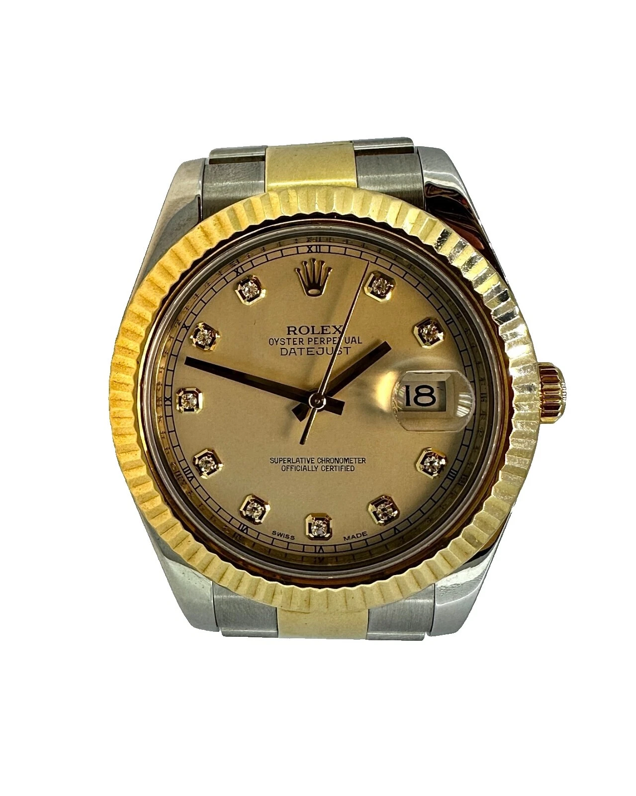 Rolex Datejust II Silver Band Wristwatches