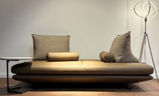 Ligne Roset Sofa Modell Prado, Leder Braun, w Neu!