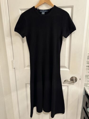 Ralph Lauren Wool & Cashmere Dress, Size Medium - Picture 2 of 3