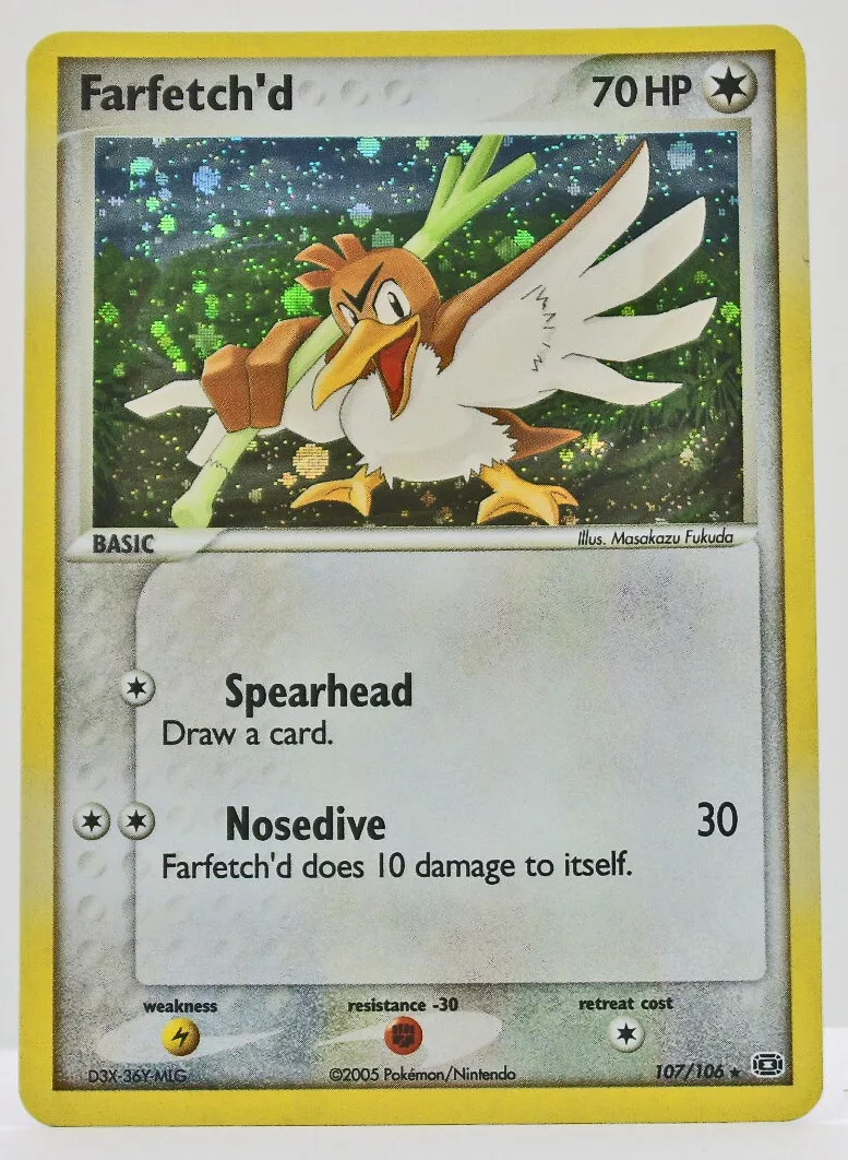 Farfetch'd - Ex Emerald - Pokemon