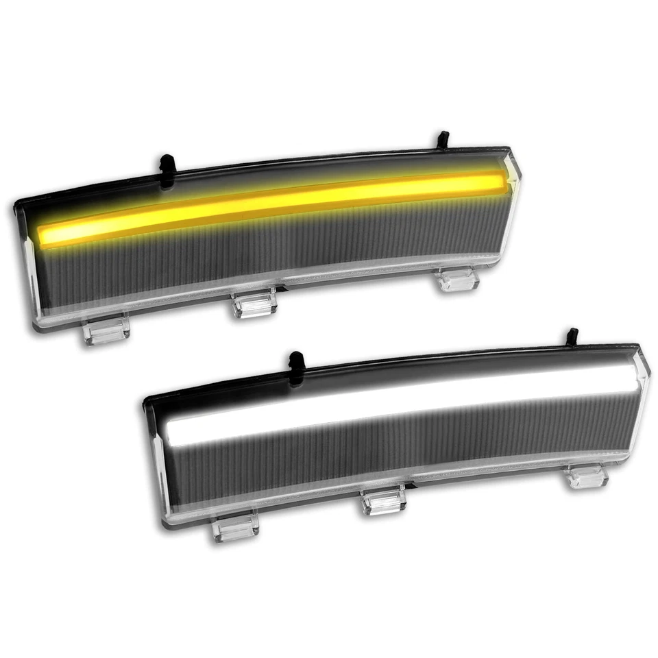 For 2006 2007 2008 2009 Nissan 350z LCI LED Side Marker Lights Lamps with DRL - Imagem 2 de 4