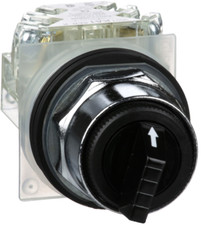 Schneider Electric 9001KS43BH13 30mm 3Position Maintained Selector Switch Used