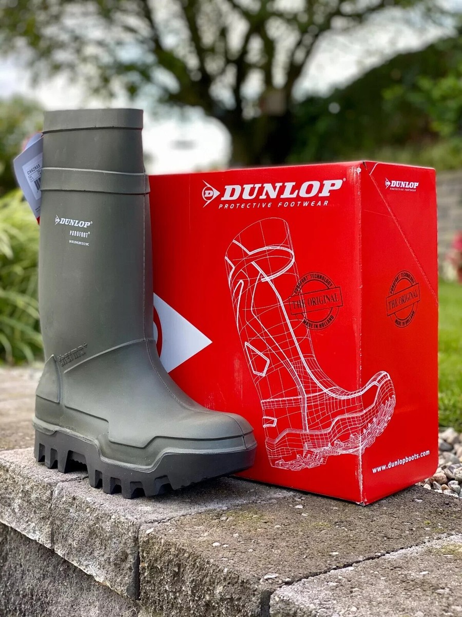 Dunlop Purofort Thermo Safety Wellies Wellington Boots Insulated
