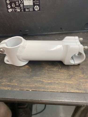 Bicycle Stem 110mm +/- 10 Degrees 25.4mm white - Picture 2 of 5