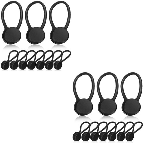 2 Pieces Headset-Kabelaufwicklung Reisen Kordel-Organizer-Krawatten - Bild 2 von 12