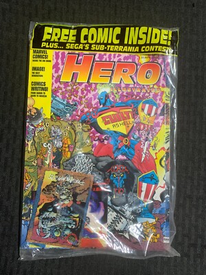 1994 HERO ILLUSTRATED Magazine #11 SEALED with Dreadstar #1/2 & Card Inserts