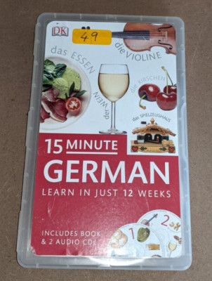 15 Minute German by DK: CD Language Learning Pack