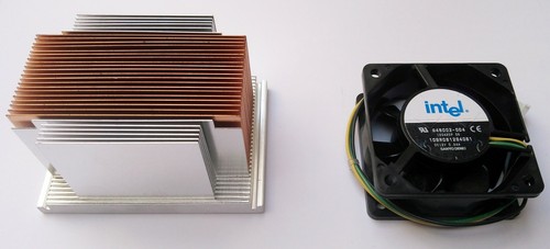 Intel heatsink and fan for Xeon CPU socket 603 Sanyo Denki A46002-004 091 - 第 1/5 張圖片