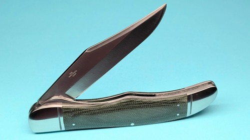 Rough Rider Classic Micarta Folding Hunter Pocket Knife RR1994 Ryder - Picture 9 of 10