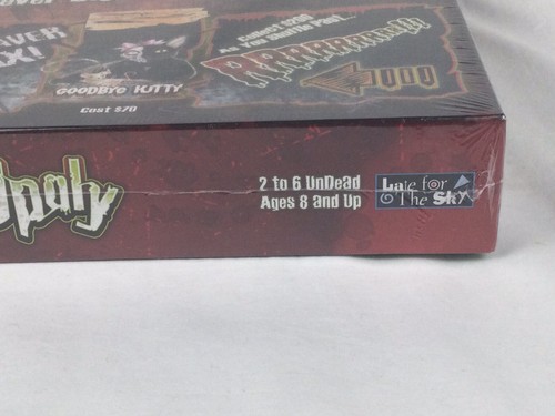 Zombie Monopoly Horror Board Game SEALED Zombie-Opoly NEW Fun!! - Picture 7 of 9