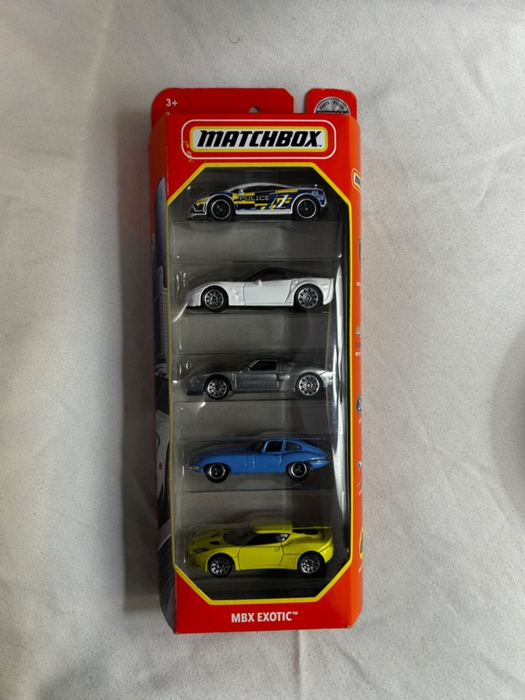 2020 Matchbox MBX Exotic 5 Pack