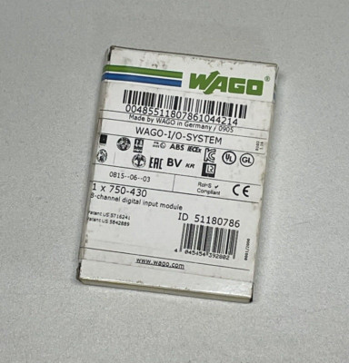 Wago / 750-430 / 8-Kanal Digital Input Module
