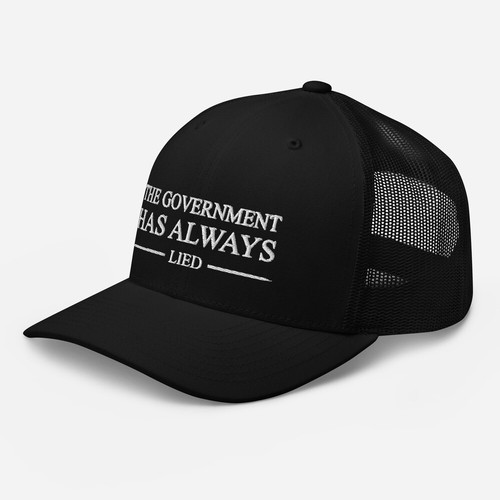 Sombrero de camionero The Government Lies, gorra bordada, sombrero de políticos defund - Imagen 9 de 16