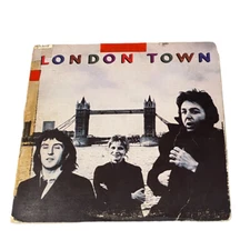 WINGS London Town LP Vinyl Capitol Records SW-11777 1973