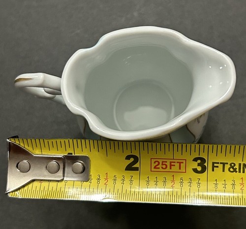 RAR Chamart LIMOGES Porzellan Demitasse/Teeservice 9-teilig handbemalt - Bild 11 von 22