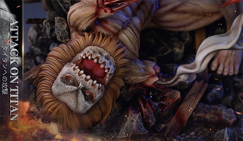 Estatua pintada LC Studio Attack on Titan Agito no kyojin en stock limitado 99 - Imagen 7 de 12