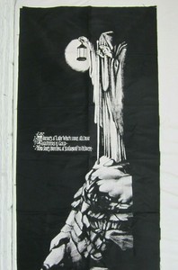 Vtg LED ZEPPELIN Banner 66" x 22" Stairway Heaven Wall ...