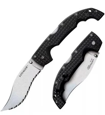 Cold Steel XL Voyager Lockback Vaquero Black Folding Knife - 29AXVS