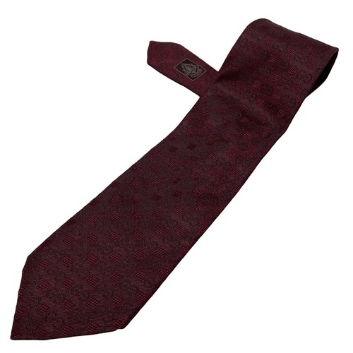 Auth GUCCI - Bordeaux Men's Tie