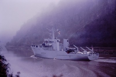 1986 M2004 Schiff Schiff Boot 35mm Original Dia Ref 1557