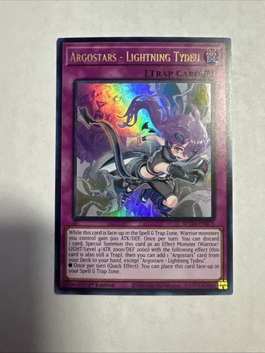 Argostars - Lightning Tydeu SUDA-EN071 Supreme Darkness 1st Edition - Picture 1 of 9
