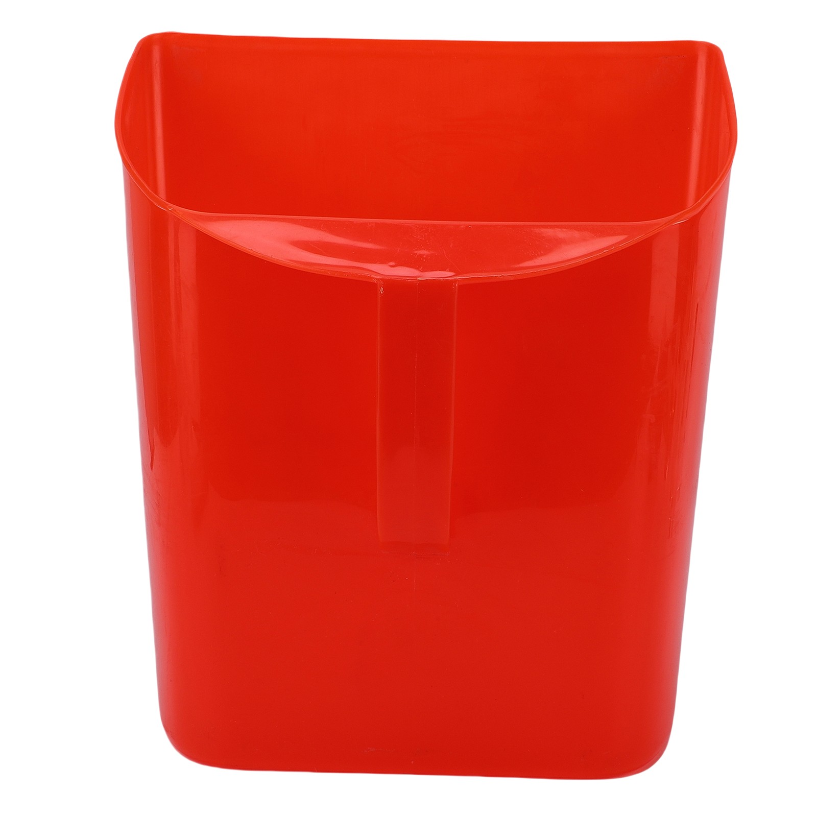 Large Feed Scoop With Side Handle Plastic Enclosed Bucket Shovel For Sand Ice
