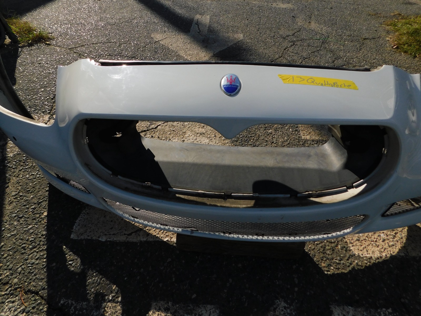 Maserati Quattroporte 2013 Front Bumper White