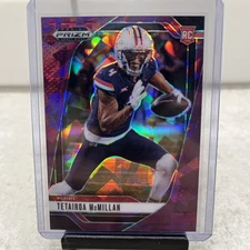 TETAIROA MCMILLAN Rookie 2025 Prizm Draft Picks Purple Ice /199 Arizona RC #8