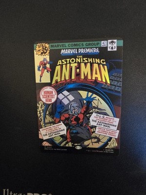 MTG - The Astonishing Ant-Man - Marvel Super Heroes - Classic Comic - Foil - MTG