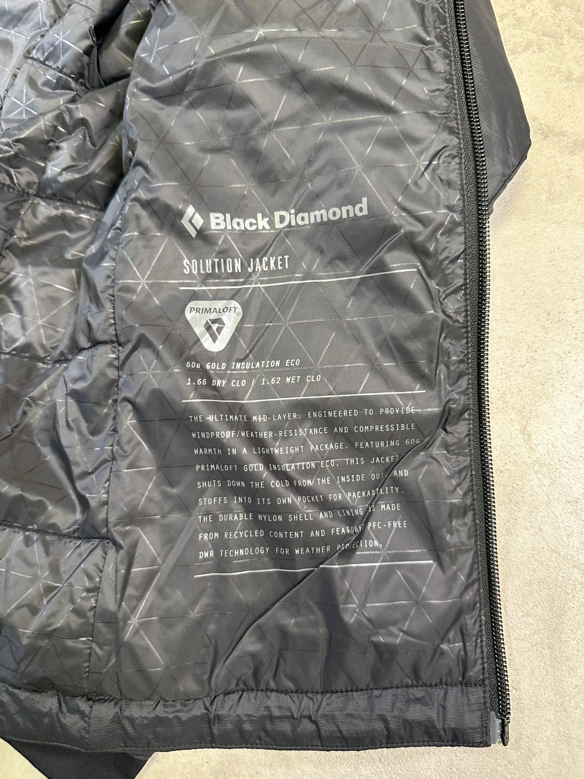 Black Diamond Womens Solution 2.0 jacket Small RRP£180 image 6