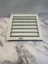 (6) Master Flow DA1212W White Aluminum Wall Mount Square Static Vent 12 x 12 in.