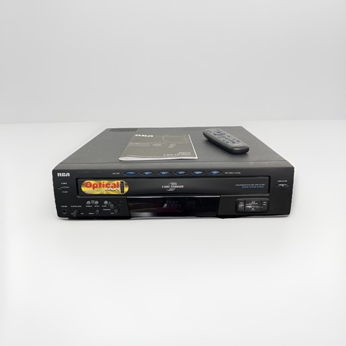 RCA Model RP-8070D Five Disc Carousel CD Changer Working w/remote & manual - Picture 1 of 19