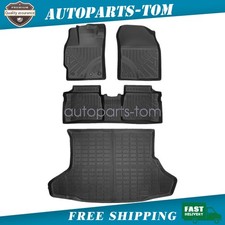 For 2010 2011 2012 2013-2015 Toyota Prius Tpe Floor Mats Trunk Cargo Liner 3d For 2010 2011 2012 2013-2015 Toyota Prius Tpe Floor Mats Trunk Cargo Liner 3d